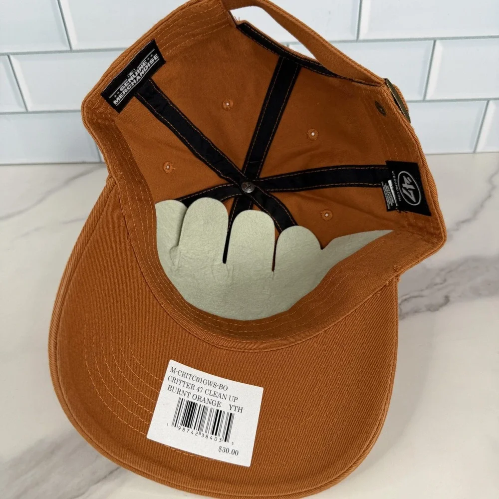 Akron‎ Rubber Ducks Hat Cap Strap Back Youth One Size Baseball 47 Clean Up NWOT